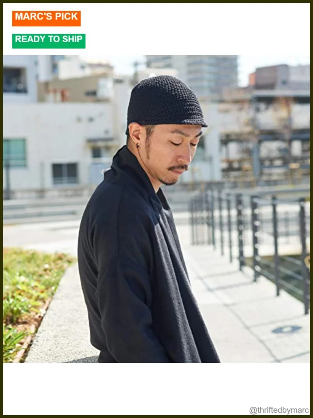 Mens Kufi Beanie Hat Billed Skull Cap Chemo Hat Sensitive Skin Cotton Peaked